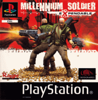 Millennium Soldier Expendable PAL Playstation PAL box art